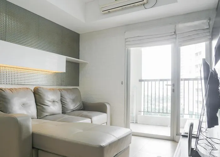 Best Location 2Br At The Wave Kuningan Apartment By Travelio